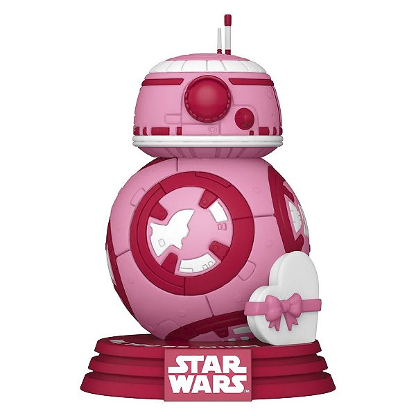 Funko Pop Star Wars - Valentines Bb-8 #590 Vinil 9,5 Cm Oficial Funko Vinil 9,5 cm Oficial Funko