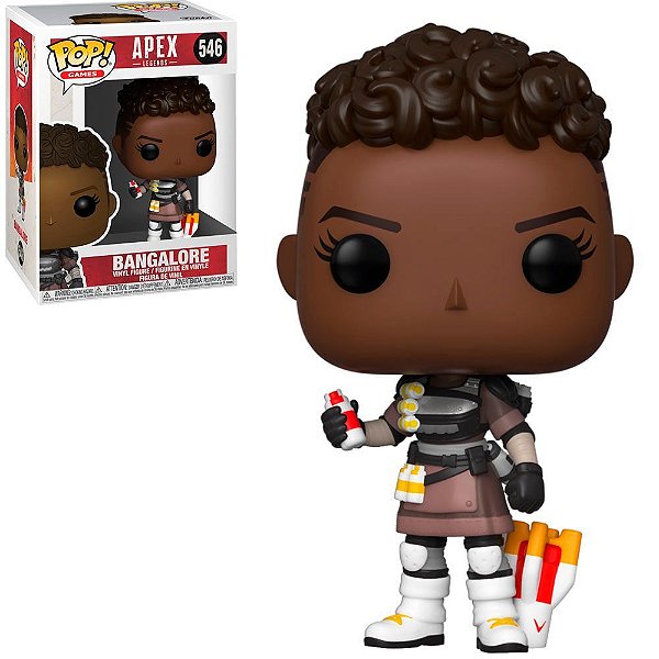 Funko Pop Apex - Legends Bangalore #546 Vinil 9,5 Cm Oficial Funko Vinil 9,5 cm Oficial Funko