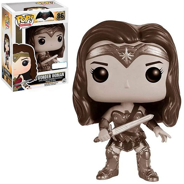 Funko Pop Batman Vs Superman Wonder Woman - Sepia Tone #86 Vinil 9,5 Cm Oficial Funko Vinil 9,5 c...