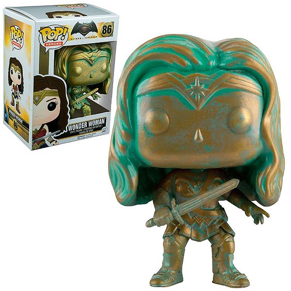 Funko Pop Batman Vs Superman Wonder - Woman Patina #86 Vinil 9,5 Cm Oficial Funko Vinil 9,5 cm Of...