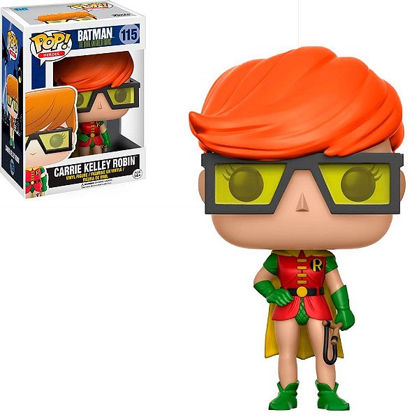 Funko Pop Batman Dark Knight Returns Carrie - Kelley Robin #115 Vinil 9,5 cm Oficial Funko