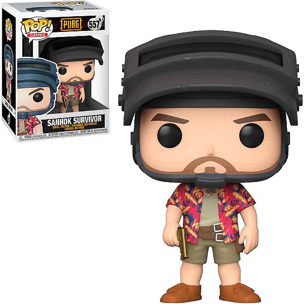 Funko Pop Pubg - Sanhok Survivor #557 Vinil 9,5 Cm Oficial Funko Vinil 9,5 cm Oficial Funko