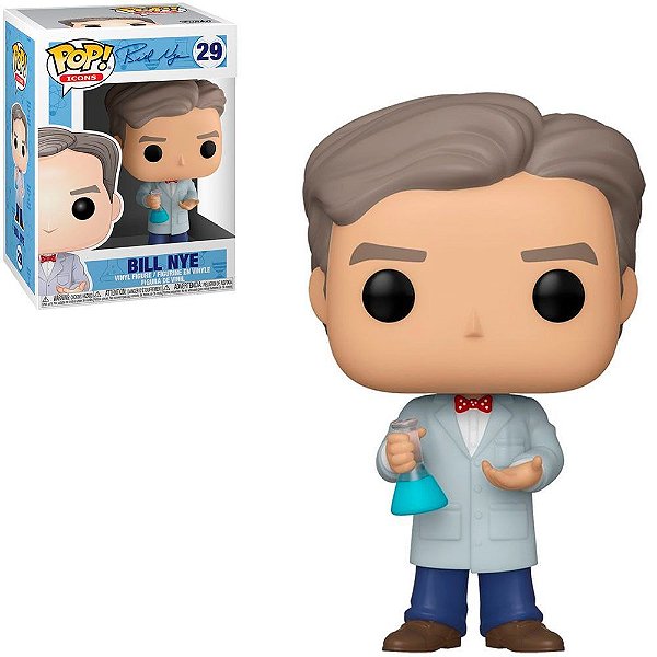 Funko Pop Bill Nye The Science Guy - Bill Nye #29 Vinil 9,5 Cm Oficial Funko Vinil 9,5 cm Oficial...