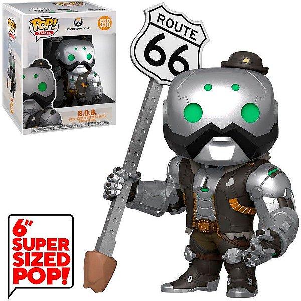 Funko Pop Overwatch - 2 B.O.B. #558 Vinil 9,5 Cm Oficial Funko Vinil 9,5 cm Oficial Funko