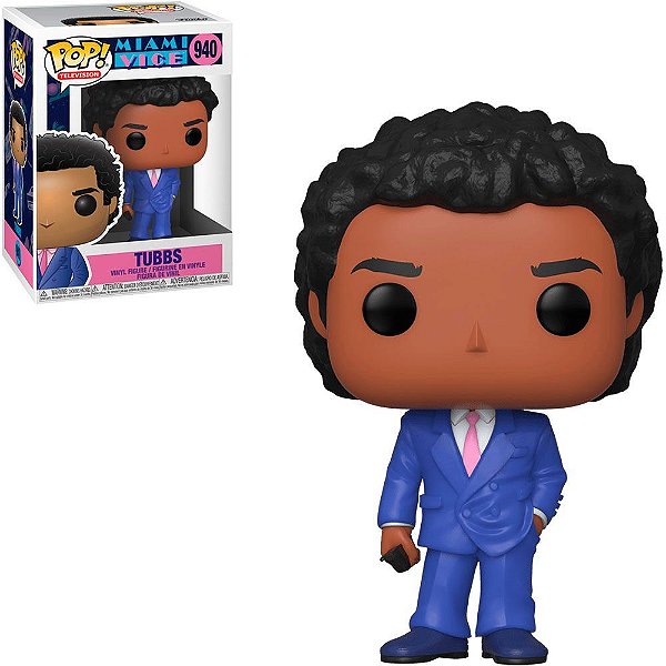 Funko Pop Miami - Vice Tubbs #940 Vinil 9,5 Cm Oficial Funko Vinil 9,5 cm Oficial Funko