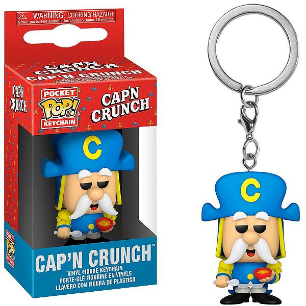 Funko Pop Keychain Ad Icons - Cap,N Crunch Vinil 9,5 Cm Oficial Funko Vinil 9,5 cm Oficial Funko