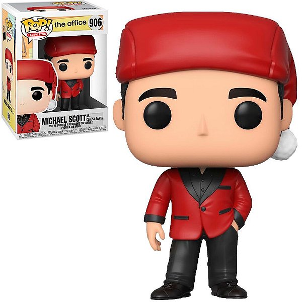 Funko Pop The Office Michael Scott - Classic Santa #906 Vinil 9,5 Cm Oficial Funko Vinil 9,5 cm O...