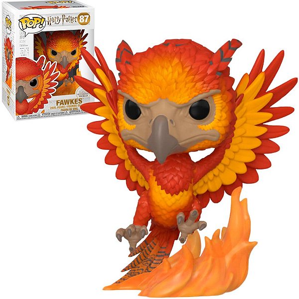 Funko Pop Harry Potter - 6 Fawkes #87 Vinil 9,5 Cm Oficial Funko Vinil 9,5 cm Oficial Funko