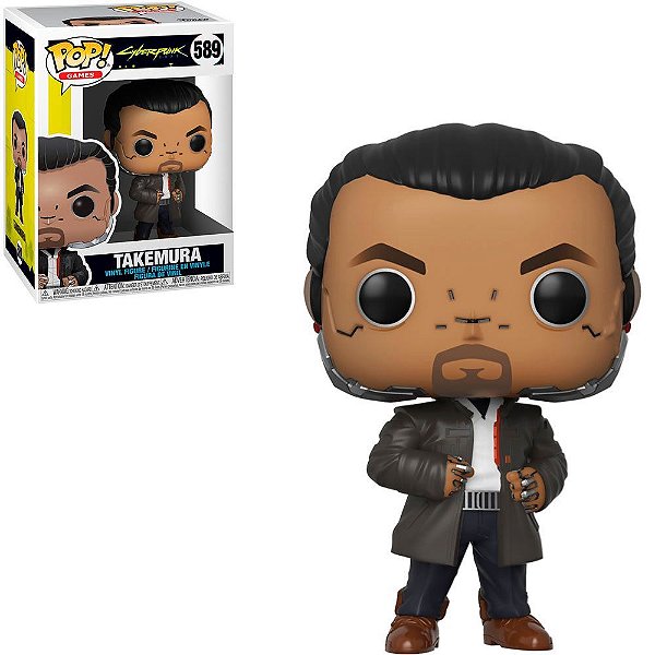 Funko Pop Cyberpunk - Takemura #589 Vinil 9,5 Cm Oficial Funko Vinil 9,5 cm Oficial Funko