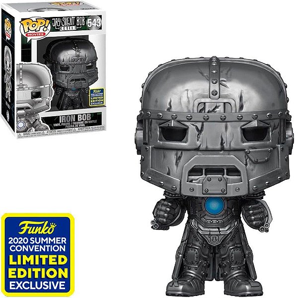 Funko Pop Jay & Silent - Iron Bob #543 Vinil 9,5 Cm Oficial Funko Vinil 9,5 cm Oficial Funko