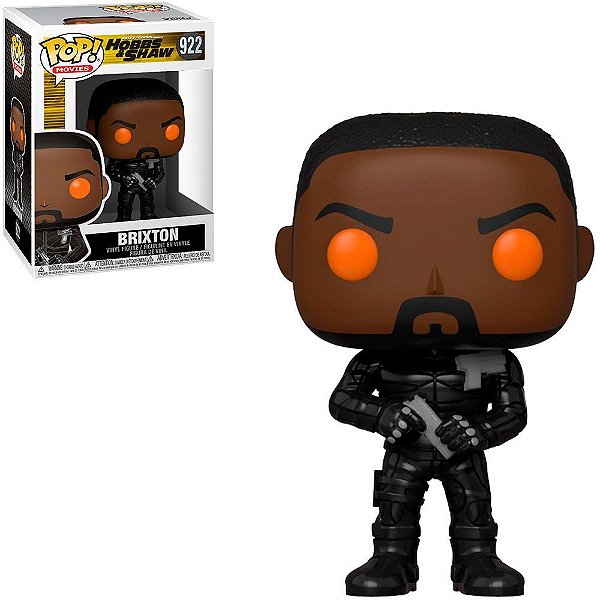 Funko Pop Fast Furios - Hobbs Brixton #922 Vinil 9,5 Cm Oficial Funko Vinil 9,5 cm Oficial Funko