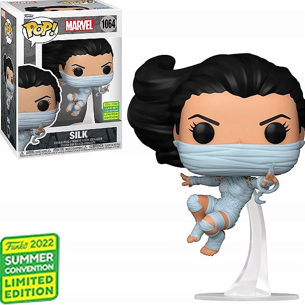 Funko Pop Marvel The Amazing - Spider-Man Silk #1064 Vinil 9,5 Cm Oficial Funko Vinil 9,5 cm Ofic...
