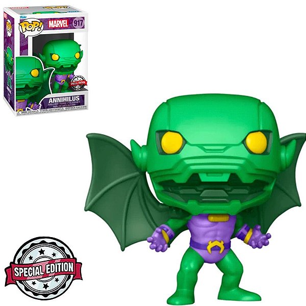 Funko Pop Marvel Fantastic Four - 4 Annihilus #917 Vinil 9,5 Cm Oficial Funko Vinil 9,5 cm Oficia...