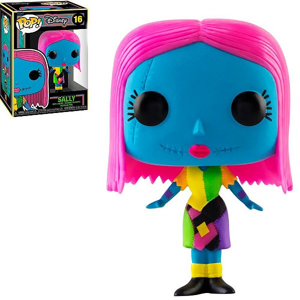 Funko Pop Disney Black Light - Nbc Sally #16 Vinil 9,5 Cm Oficial Funko Vinil 9,5 cm Oficial Funko