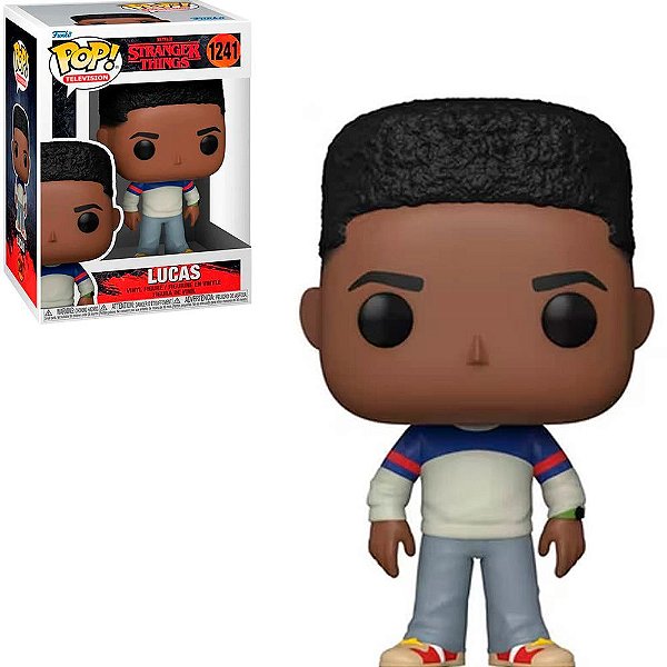 Funko Pop Stranger - Things Lucas (Temporada 4) #1241 Vinil 9,5 Cm Oficial Funko Vinil 9,5 cm Ofi...