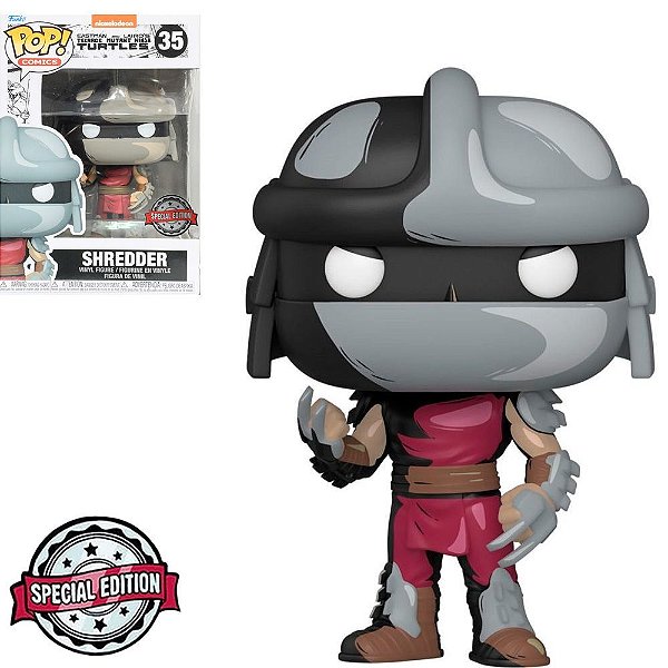 Funko Pop Turtles Ninja - 1984 Shredder #35 Vinil 9,5 Cm Oficial Funko Vinil 9,5 cm Oficial Funko