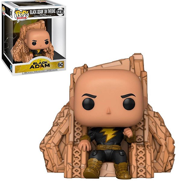 Funko Pop Black Adam Black Adam - On Throne #1239 Vinil 9,5 Cm Oficial Funko Vinil 9,5 cm Oficial...