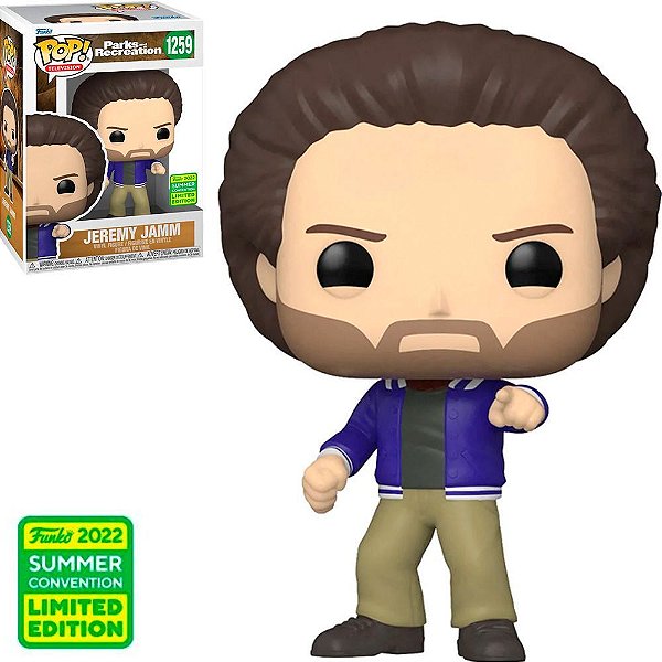 Funko Pop Parks Recreation - Jeremy Jamm #1259 Vinil 9,5 Cm Oficial Funko Vinil 9,5 cm Oficial Funko