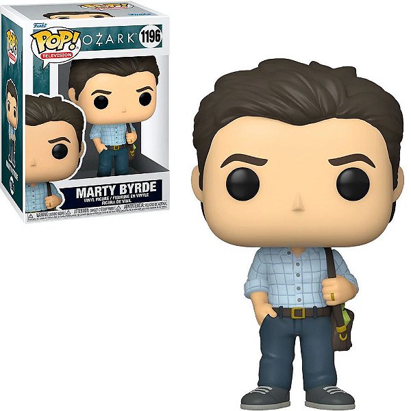 Funko Pop Ozark - Marty Byrde #1196 Vinil 9,5 Cm Oficial Funko Vinil 9,5 cm Oficial Funko