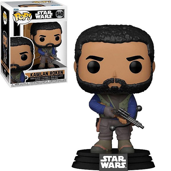 Funko Pop Star Wars Obi-Wan Kenobi - Kawlan Roken #540 Vinil 9,5 Cm Oficial Funko Vinil 9,5 cm Of...