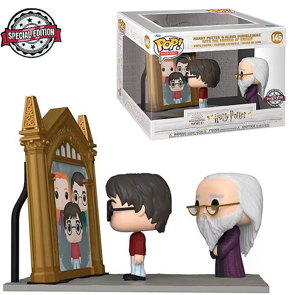 Funko Pop Harry Potter Harry & Albus Mirros - Of Erised #145 Vinil 9,5 Cm Oficial Funko Vinil 9,5...