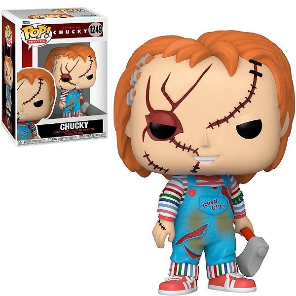 Funko Pop Bride Of - Chucky Chucky #1249 Vinil 9,5 Cm Oficial Funko Vinil 9,5 cm Oficial Funko