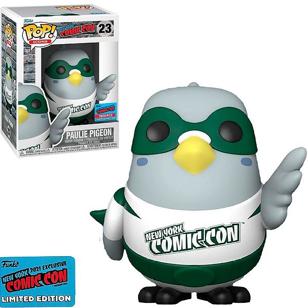 Funko Pop New York Comic Con - Paulie Pigeon #23 Vinil 9,5 Cm Oficial Funko Vinil 9,5 cm Oficial ...