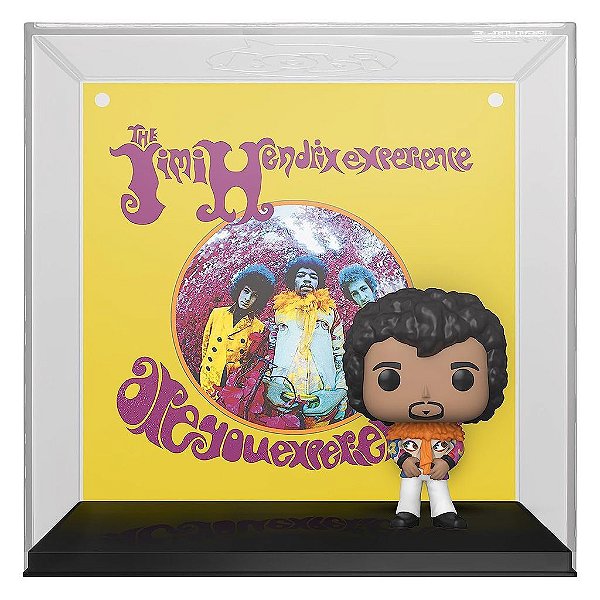 Funko Pop Rocks Albums Jimi Hendrix Are You - Experienced 24 #58899 Vinil 9,5 Cm Oficial Funko Vi...