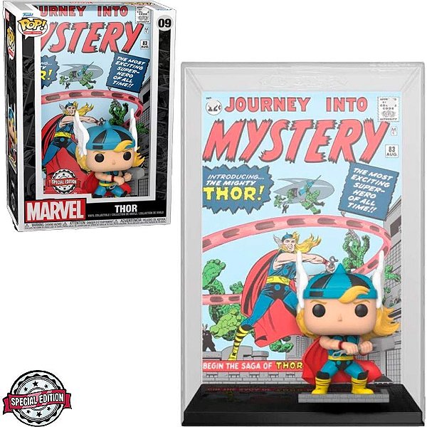 Funko Pop Marvel Comic Cover - Thor 09 #62815 Vinil 9,5 Cm Oficial Funko Vinil 9,5 cm Oficial Funko