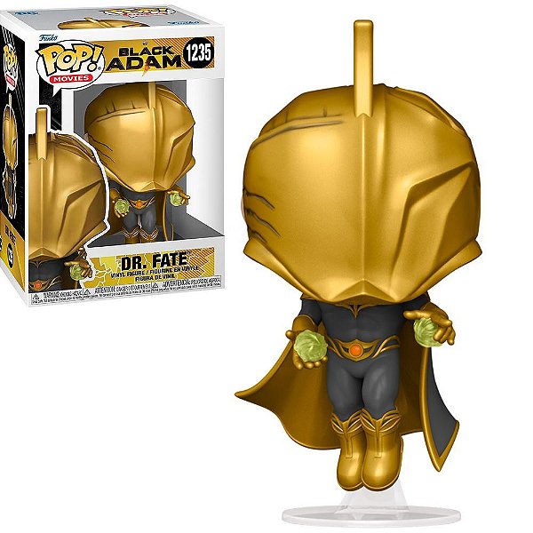Funko Pop Black - Adam Dr.Fate #1235 Vinil 9,5 Cm Oficial Funko Vinil 9,5 cm Oficial Funko