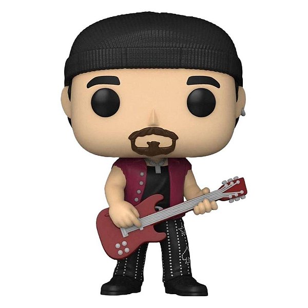 Funko Pop Rocks U2 - The Edge #272 Vinil 9,5 Cm Oficial Funko Vinil 9,5 cm Oficial Funko