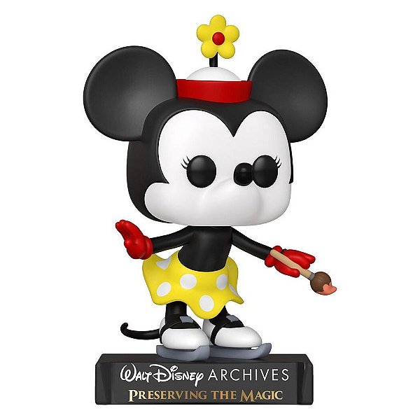 Funko Pop Walt Disney Archives Minnie - On Ice #1109 Vinil 9,5 Cm Oficial Funko Vinil 9,5 cm Ofic...