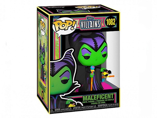 Funko Pop Disney Villains Black - Light Maleficent #1082 Vinil 9,5 Cm Oficial Funko Vinil 9,5 cm ...