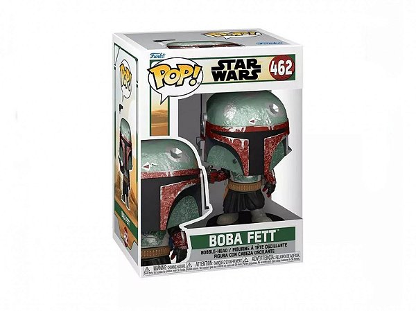 Funko Pop Star Wars Mandalorian Boba Fett + - Tees Bundle #63389 Vinil 9,5 Cm Oficial Funko Vinil...