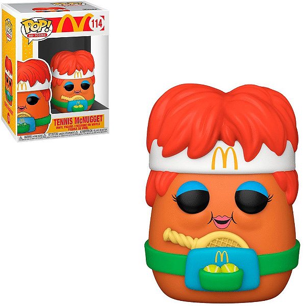 Funko Pop Mc Donalds Tennis - Mc Nugget #114 Vinil 9,5 Cm Oficial Funko Vinil 9,5 cm Oficial Funko