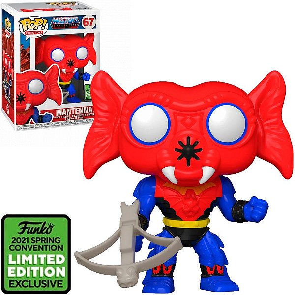 Funko Pop Tv Masters Of The - Uni.Retro Mantenna #67 Vinil 9,5 Cm Oficial Funko Vinil 9,5 cm Ofic...