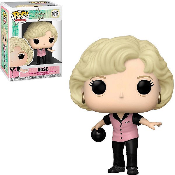 Funko Pop The Golden Girls - Rose W/Bowling #1013 Vinil 9,5 cm Oficial Funko