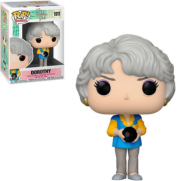 Funko Pop The Golden Girls - Dorothy W/Bowling #1011 Vinil 9,5 cm Oficial Funko
