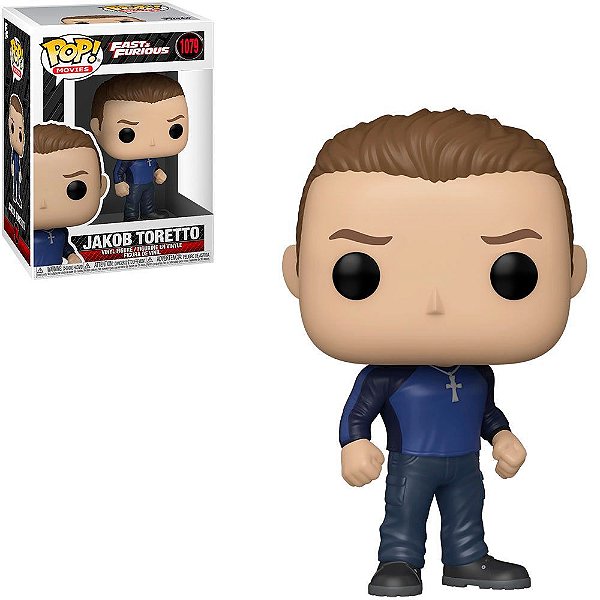 Funko Pop Fast Furios - Jakob Toretto #1079 Vinil 9,5 cm Oficial Funko