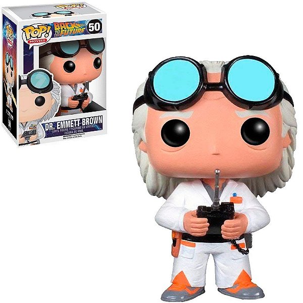 Funko Pop Back To The Future - Dr.Emmet Brown #50 Vinil 9,5 Cm Oficial Funko Vinil 9,5 cm Oficial...