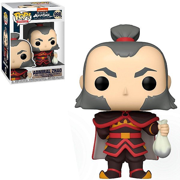 Funko Pop Avatar - Admiral Zhao #998 Vinil 9,5 Cm Oficial Funko Vinil 9,5 cm Oficial Funko