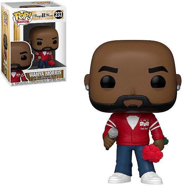 Funko Pop Rocks Boyz Ii Men - Wanya Morris #233 Vinil 9,5 Cm Oficial Funko Vinil 9,5 cm Oficial F...