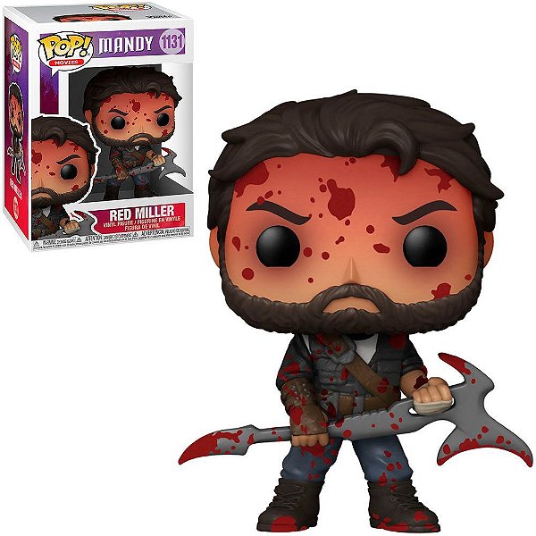 Funko Pop Mandy - Red Miller #1131 Vinil 9,5 cm Oficial Funko