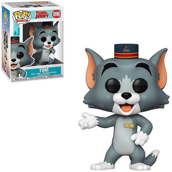 Funko Pop Tom And Jerry - Movie Tom #1096 Vinil 9,5 Cm Oficial Funko Vinil 9,5 cm Oficial Funko