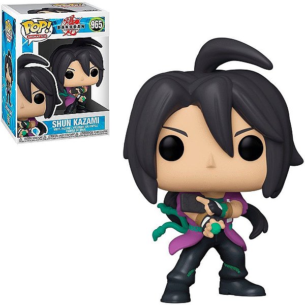 Funko Pop Bakugan - Shun Kazami #965 Vinil 9,5 cm Oficial Funko