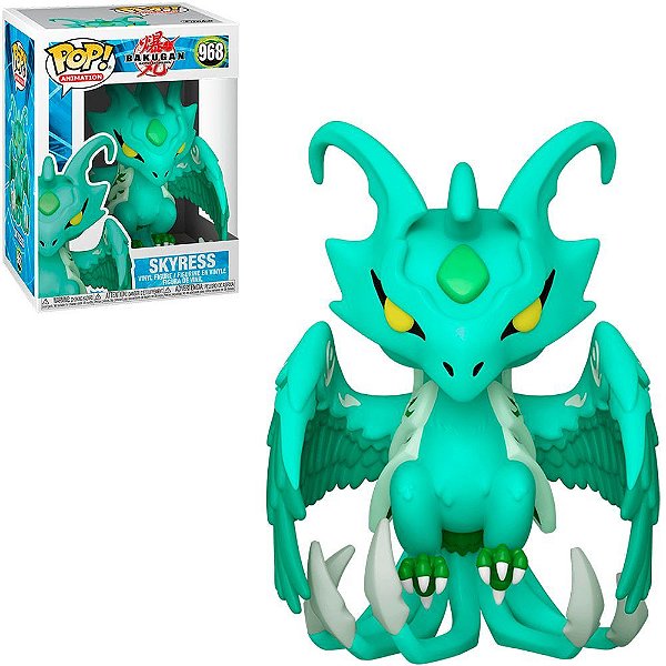 Funko Pop Bakugan - Skyress #968 Vinil 9,5 Cm Oficial Funko Vinil 9,5 cm Oficial Funko