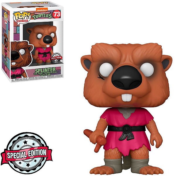 Funko Pop Turtles - Ninja Splinter #73 Vinil 9,5 Cm Oficial Funko Vinil 9,5 cm Oficial Funko
