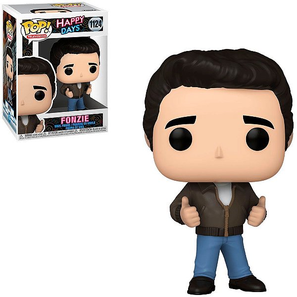 Funko Pop Happy - Days Fonzie #1124 Vinil 9,5 Cm Oficial Funko Vinil 9,5 cm Oficial Funko