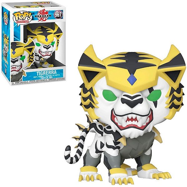 Funko Pop Bakugan - Tigrerra #967 Vinil 9,5 Cm Oficial Funko Vinil 9,5 cm Oficial Funko