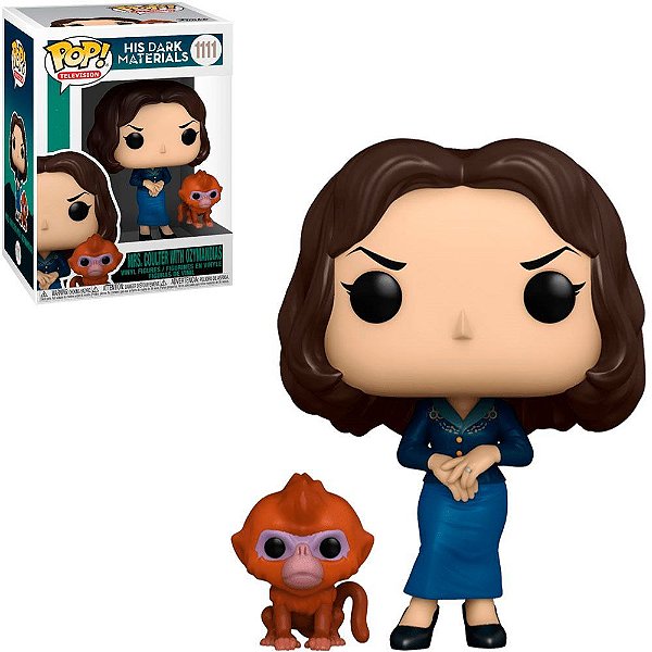 Funko Pop His Dark Materials - Mrs.Coulter W/Ozymandias #1111 Vinil 9,5 Cm Oficial Funko Vinil 9,...